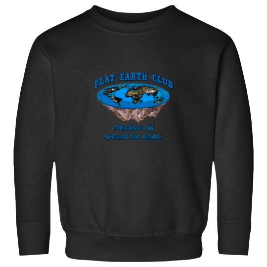 Discover Flat Earth Club - Members all around the globe Active Sweatshirts