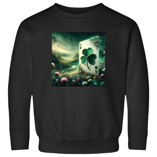 Discover happy st patricks day playing card ace Sweatshirts
