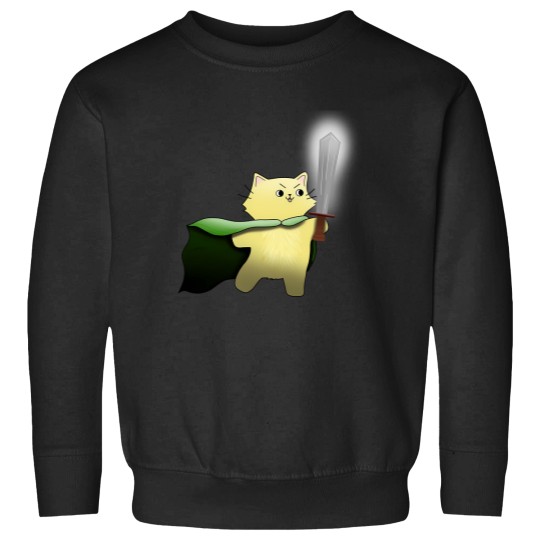 Discover courageous cat Sweatshirts