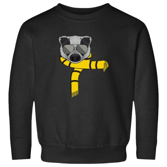 Discover Cool Badge Yellow Sweatshirts
