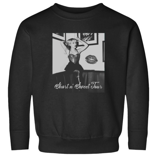 Discover Sabrina Carpenter - Short n Sweet Tour Vintage Kisses Active T-Shirt Sweatshirts