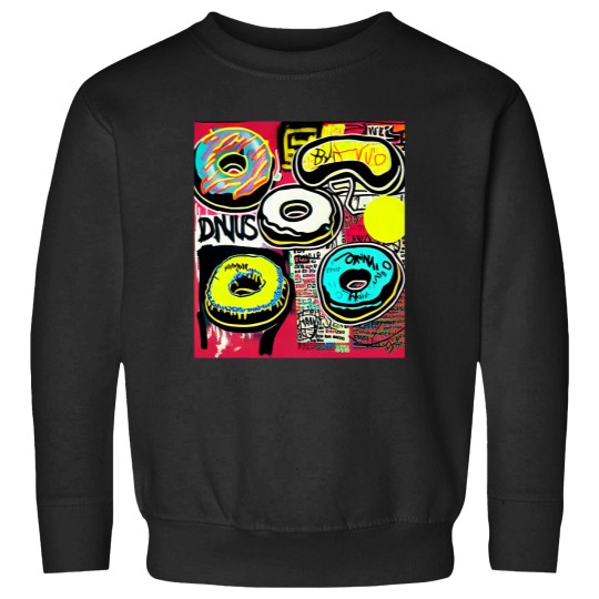 Discover donut grafi art pop design costume kids women men Sweatshirts