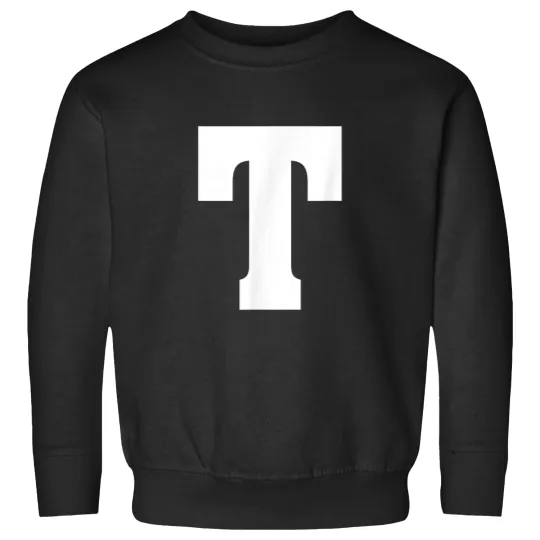 Discover Letter T Shirt Alphabet Capital Letter Sweatshirts