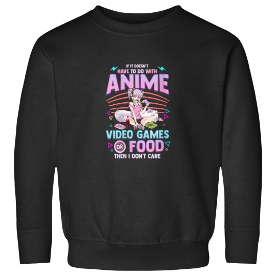 Discover Womens Cute Anime Gamer Girl Funny Kawaii Japane Sweatshirts
