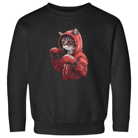 Discover boxing cat 2 Sweatshirts