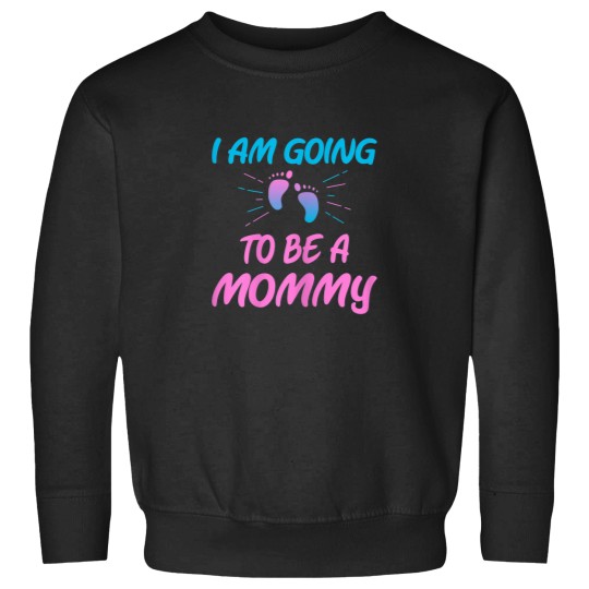 Discover Womens First Time Mom I Am Going To Be A Mommy Sweatshirts