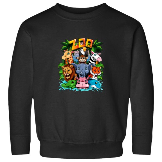 Discover Zoo Animal Shirt Kids Boys Girls Teacher School Sweatshirts