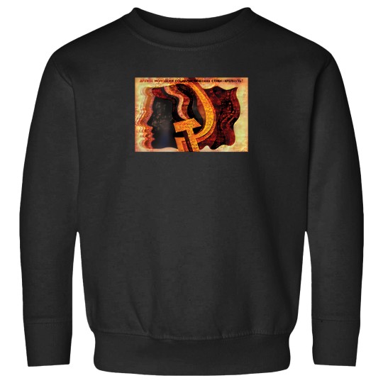 Discover The Friendship Of The Youth Of The Socialist Countries - Grow Stronger - Trippy And Surreal 1244 Sweatshirts