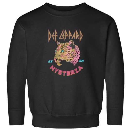 Discover Vintage 80's Rock Band Sweatshirts Sweatshirts Leppard  Sweatshirts Rock and Roll Leopard