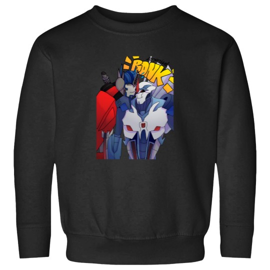 Discover Transformers Prime Starscream And Optimus Prime 338 Sweatshirts