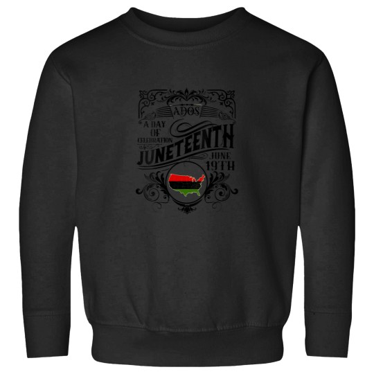 Discover Womens Juneteenth Celebrate Freedom VNeck Sweatshirts
