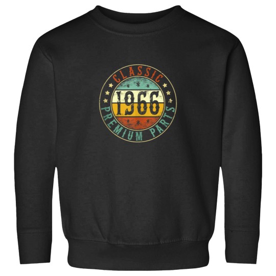 Discover 1966 Birthday Premium Parts Classic Born In 1966 Sweatshirts
