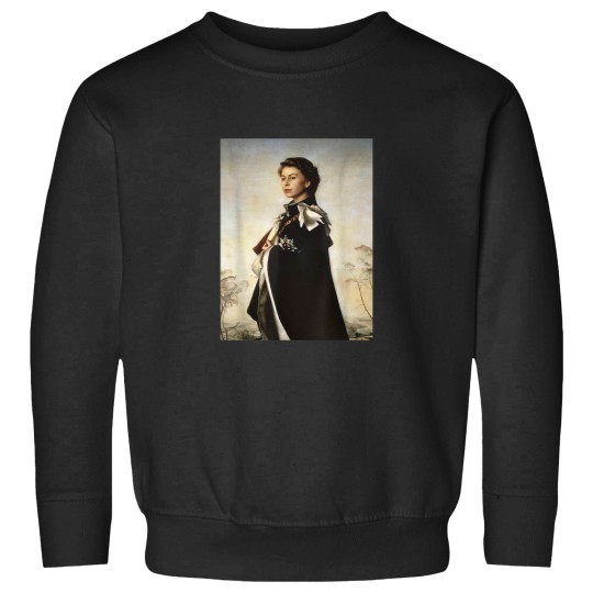Discover Young Monarch Queen Elizabeth II Sweatshirts