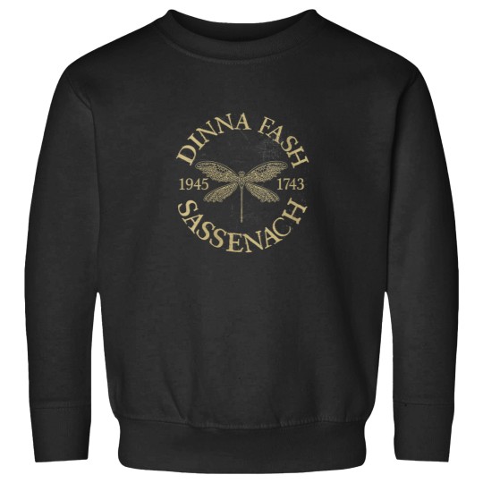 Discover Womens Dinna Fash Sassenach Dragonfly Beige Scot Sweatshirts