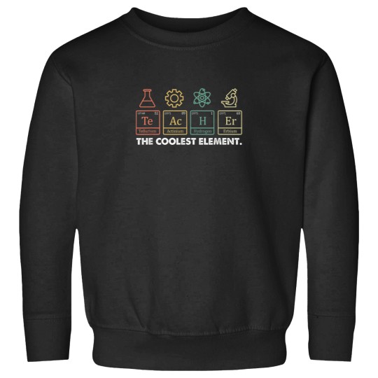 Discover Vintage The Coolest Element Periodic Table Chemi Sweatshirts