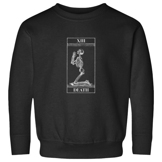 Discover Vintage Death Tarot Card TShirt Sweatshirts