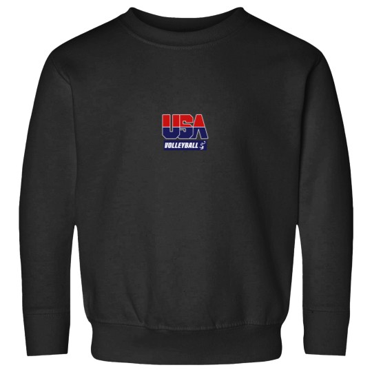 Discover 2021 Volleyball USA Long Sleeve Sweatshirts