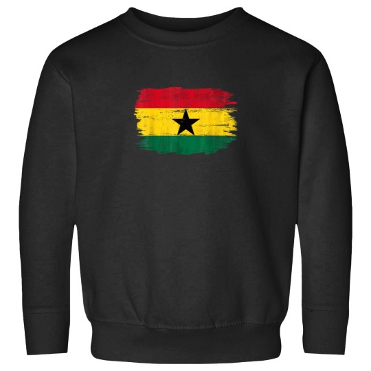 Discover Vintage Ghana Flag For Ghanaian Gift Sweatshirts