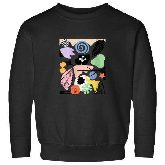Discover Womens Lover of Abstract ART Minimal Colorful De Sweatshirts