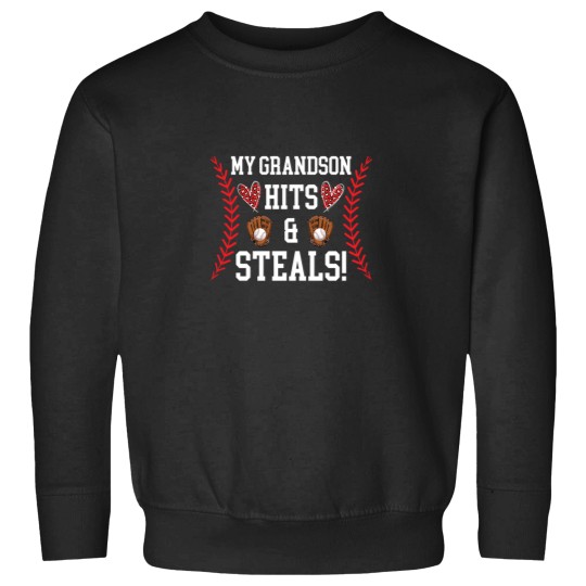Discover My Grandson Baseball Nana Of A Baseball Player N Sweatshirts
