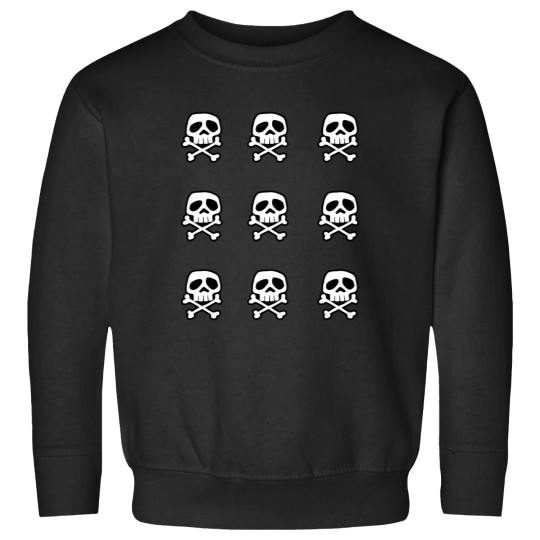 Discover Old School Punk Rock Skull Sticker Pack Sweatshirts