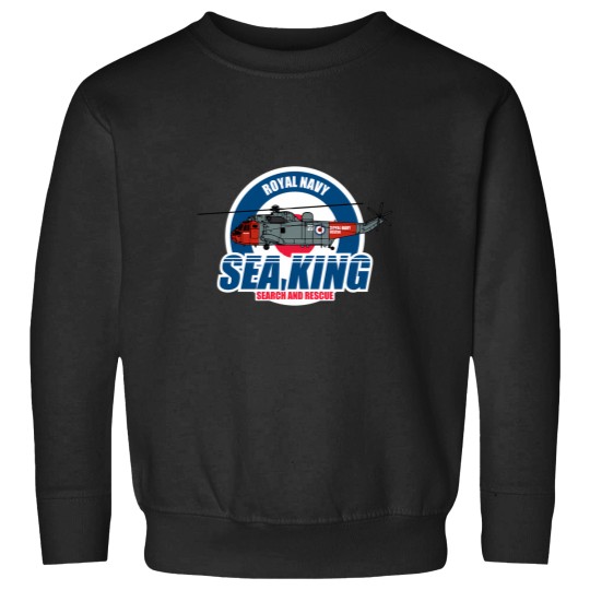 Discover Royal Navy Sea King Patch Sweatshirts