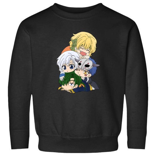 Discover The Four Dragon Warriors Chibi Sweatshirts