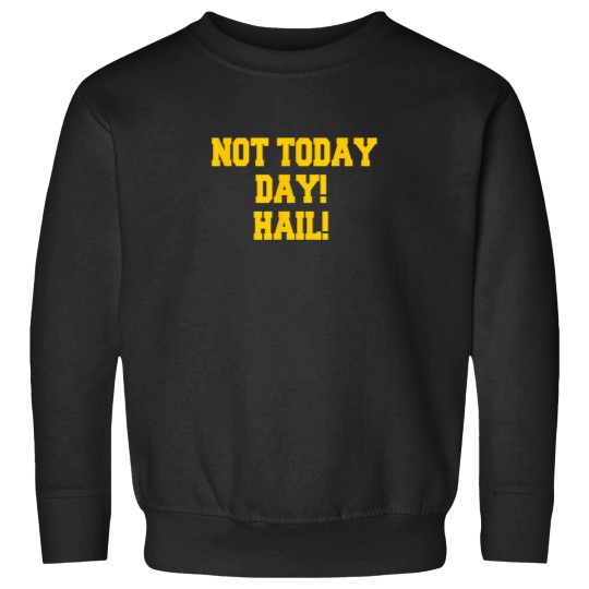 Discover State of Michigan Hail Not Today Day U M Ann Arb Sweatshirts