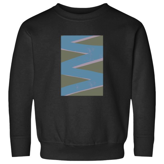 Discover zig zag graffiti inspired minimal abstract painting Sweatshirts