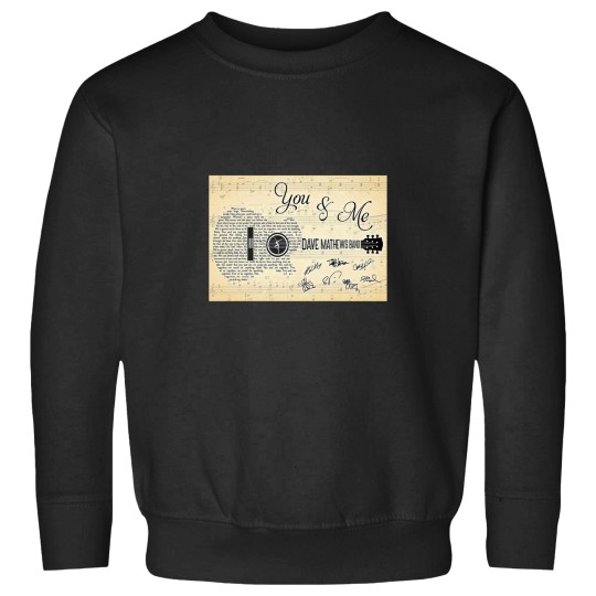 Discover You And Me Lyric Guitar Sweatshirts