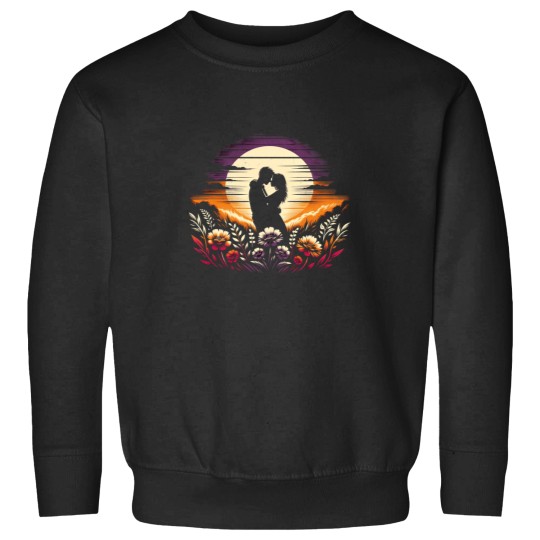 Discover embrace at dusk Sweatshirts