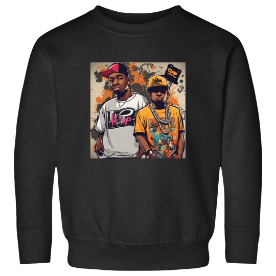 Discover Cartoon Chronicles of Hip Hop Sweatshirts