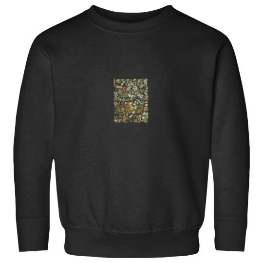 Discover Vintage Inspired Flower Botanical Chart Second E Sweatshirts