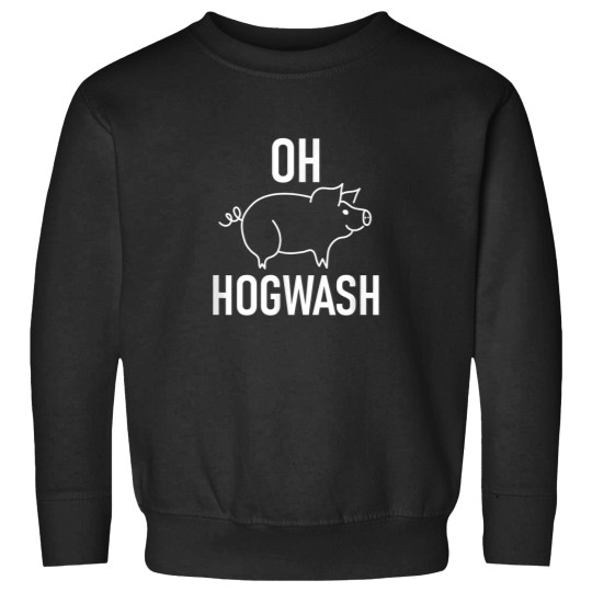 Discover Pig Pun Oh Hogwash Funny Joke Sarcastic Family.p Sweatshirts