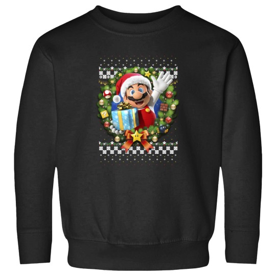 Discover à manches longues avec couronne de noël 3d Sweatshirts