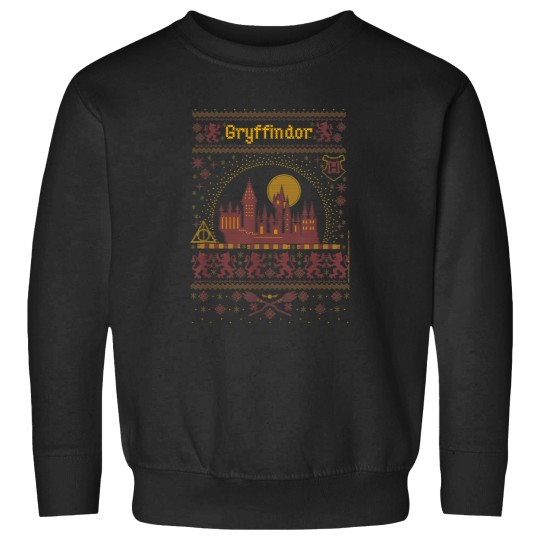 Discover à motif de pull de noël laid gryffondor Sweatshirts