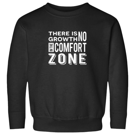 Discover There Is No Growth In The  Zone.png Sweatshirts