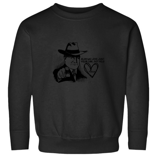 Discover TeslaLoveNotElonT-ShirtsStickers Sweatshirts