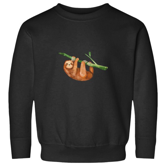 Discover Kawaii sloth watercolor Active Kawaii sloth watercolor Active Sweatshirts