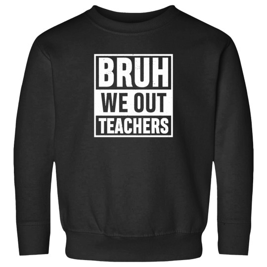 Discover Bruh-We-Out-Teachers-Vingate-Funny-Summer-Vacation-Last-Day-Of-School-Teacher-Gift-T-Shirt-(1) Tee Sweatshirts