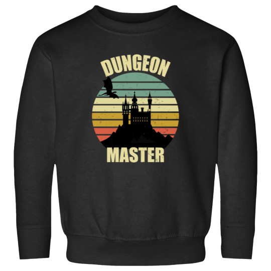 Discover Dungeon Master - Bez I'm DM Smiles Retro Dragon Sweatshirts