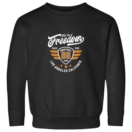 Discover feel the freedom basketball team Sweatshirts