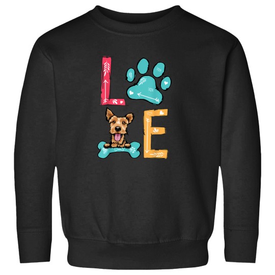 Discover Love My Welsh Terrier Dog Lover T-Shirt Sweatshirts