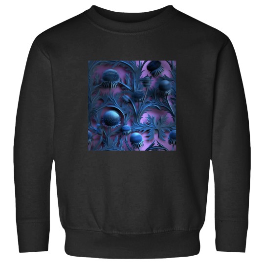 Discover Scotland's National Flower  Thistles Sweatshirts