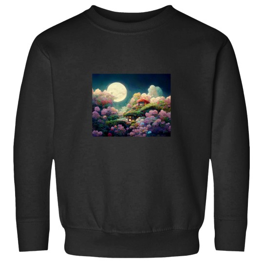Discover Fantasy Landscape v14 by RudeKittenDesigns Sweatshirts
