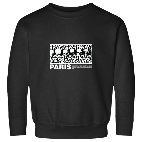 Discover Paris catacombs T-T- Sweatshirts