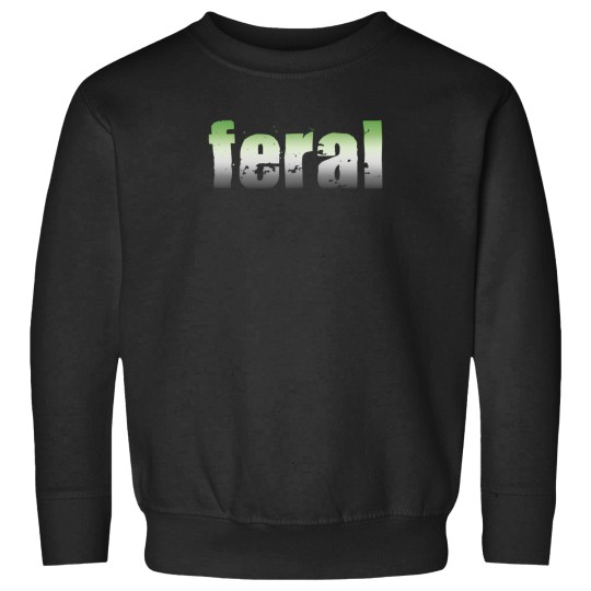 Discover Feral-Aromantic-Pride-Graphic-PrintT-Shirt Sweatshirts