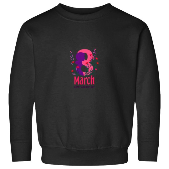 Discover 8 March Happy Womans Day 2025 International Womens Day Sweatshirts