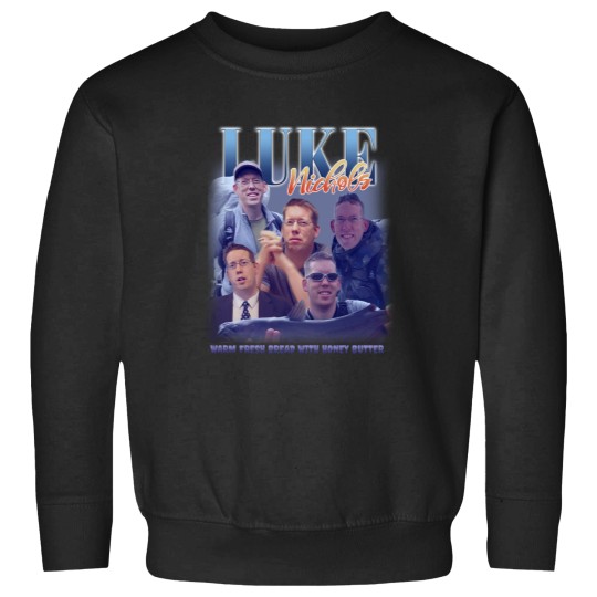 Discover Luke Nichols Vintage Bootleg Sweatshirts, Warm Fresh Bread With Honey Butter Sweatshirts