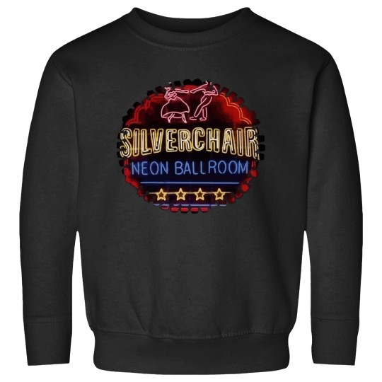 Discover JohnHA Men_s Silverchair Neon Ballroom Cotton s Black Sweatshirts